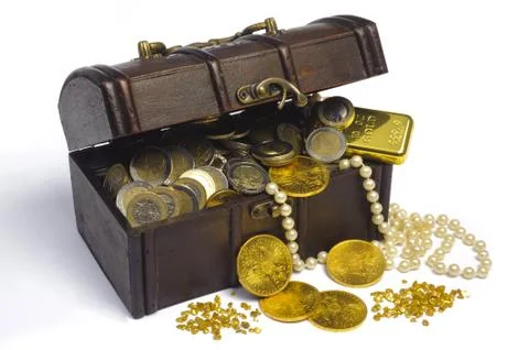 Treasure chest Stock Photos