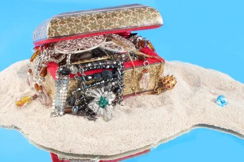 Treasure chest Stock Photos