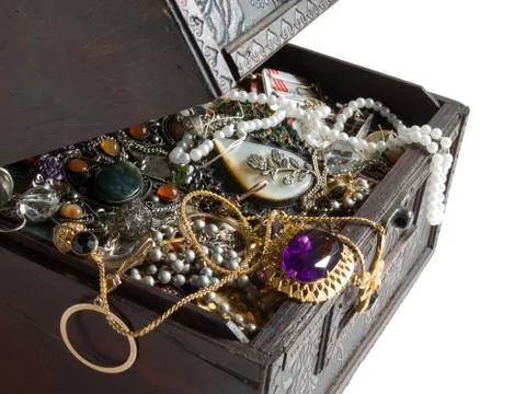 Treasure chest Foto stock
