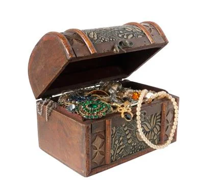 Treasure chest Foto stock