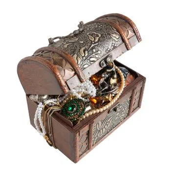 Treasure chest Foto stock