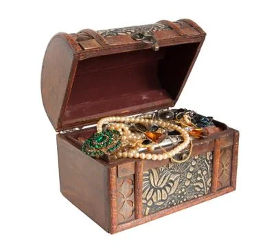 Treasure chest 스톡 사진