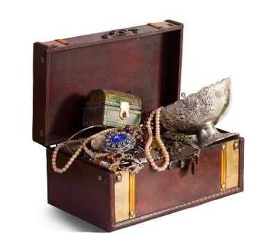 Treasure chest Foto stock