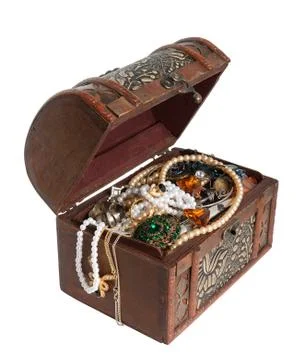 Treasure chest Foto stock