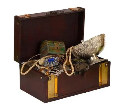 Treasure chest 写真素材