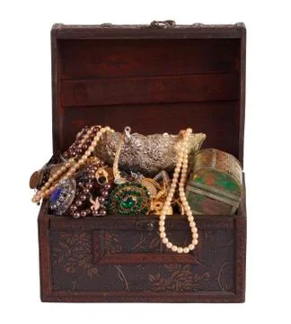 Treasure chest Stock Photos