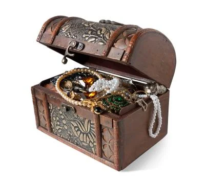 Treasure chest Foto stock