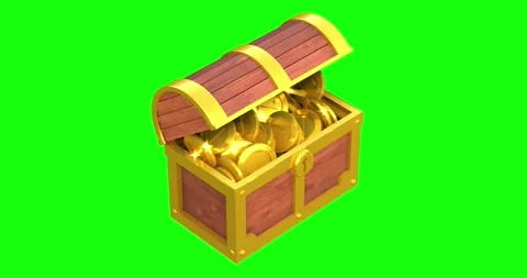 Treasure closing Stock Footage 201284348