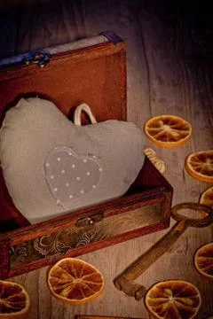 Treasure heart Stock Photos