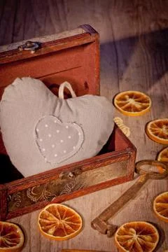 Treasure heart Stock Photos