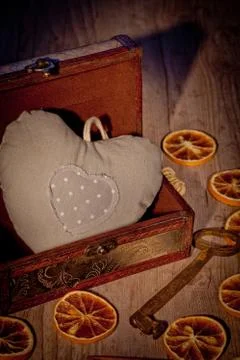 Treasure heart Stock Photos