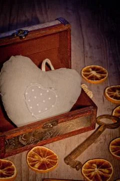 Treasure heart Stock Photos