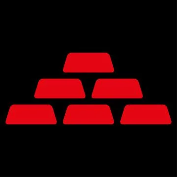 Treasure Icon from Commerce Set Illustrazione stock