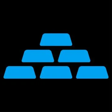 Treasure Icon from Commerce Set Illustrazione stock