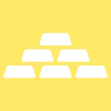 Treasure Icon from Commerce Set Illustrazione stock