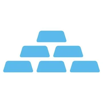 Treasure Icon from Commerce Set Illustrazione stock