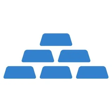 Treasure Icon from Commerce Set Illustrazione stock