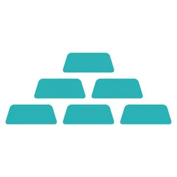 Treasure Icon from Commerce Set Illustrazione stock