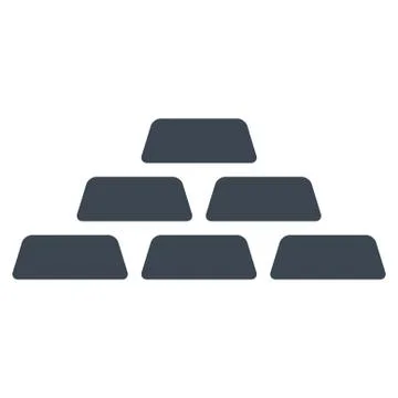 Treasure Icon from Commerce Set Illustrazione stock