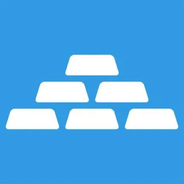 Treasure Icon from Commerce Set Illustrazione stock