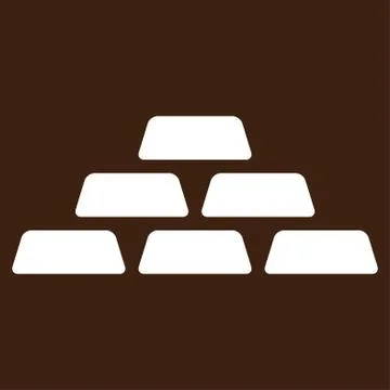 Treasure Icon from Commerce Set Illustrazione stock