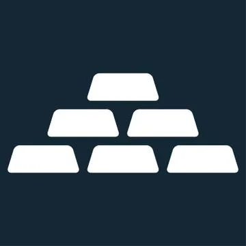 Treasure Icon from Commerce Set Illustrazione stock