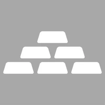 Treasure Icon from Commerce Set Illustrazione stock