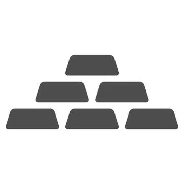 Treasure Icon from Commerce Set Illustrazione stock