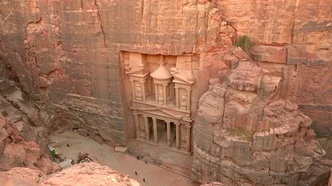 Treasure palace, Petra Stock Footage 83612123