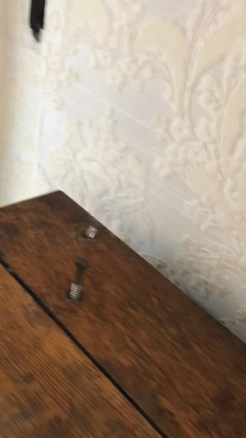 'Treasure Trove of Artifacts' Found Behind Old Fireplace Mantel, Smiths Falls, O Vídeo Stock 205427278