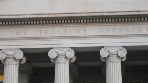 Treasury Department 03 Stock Footage 75732945