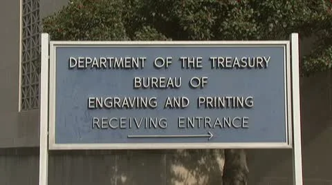Treasury Department Stock Footage 10104760