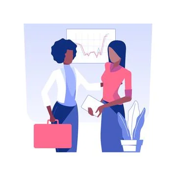 Treasury management isolated concept vector illustration. Ilustración de archivo