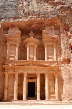 Treasury of Petra Stock Photos