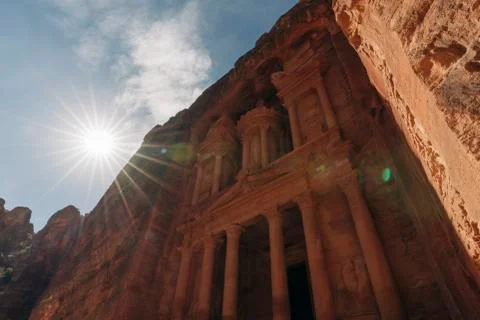 The treasury, Petra Stock Photos