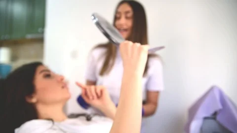 Treatment of beautification Stock Footage 106555503