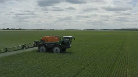 Treatment of fields from weeds Stock-Footage 157245721