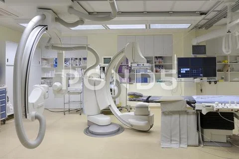 A Treatment Room In The Intensive Care Unit