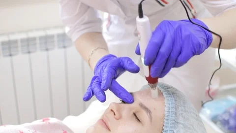 TREATMENTS BY APPLICATION OF FOUNDATION Stock Footage 87738692