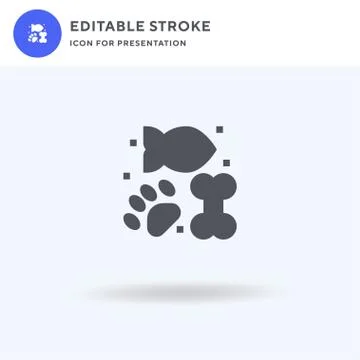 Treats icon vector, filled flat sign, solid pictogram isolated on white, logo Stock Illustration