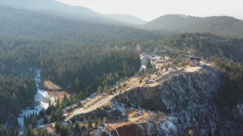 Trebević mountain of Sarajevo BiH Video stock 158644889
