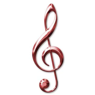 Treble Clef Stock Illustration