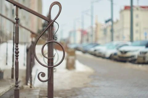Treble clef Stock Photos