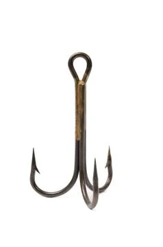 Treble Fish Hook Stock Photos