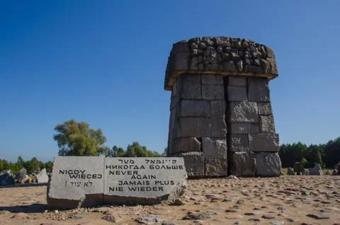 Treblinka monument Stock-Fotos