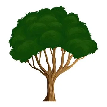 Tree 5 Stock Illustration