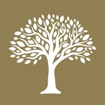 Tree abstract vector illustration Stock Illustration