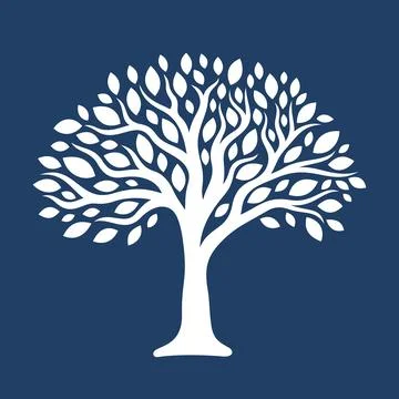 Tree abstract vector illustration Stock Illustration