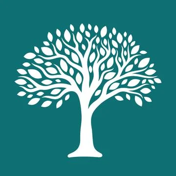 Tree abstract vector illustration Stock Illustration