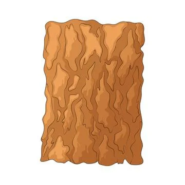 Tree bark texture illustration Stock Illustration
